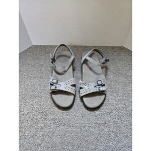 SAS Duo Quarter Strap Sandal Women's Size 10M  Tripad Comfort Denim Blue